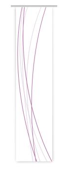 Moderne Schiebegardine, Linienmotiv, modern, zeitlos, viele Farben